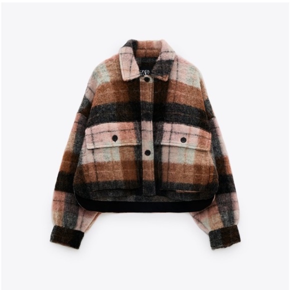 Zara Jackets & Blazers - Zara Plaid Jacket